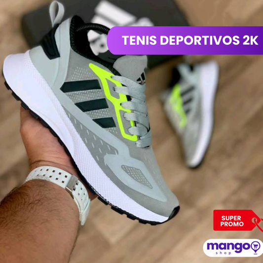 TENIS DEPORTIVOS 2K - Gris Caballero