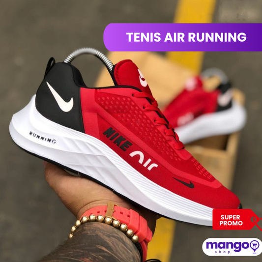 TENIS AIR RUNNING - Rojo