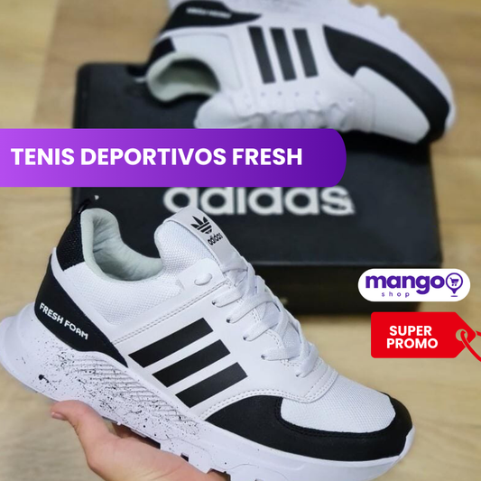 TENIS DEPORTIVOS FRESH - Blanco Caballero