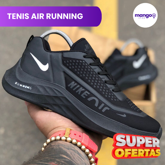 TENIS AIR RUNNING - Full Negro