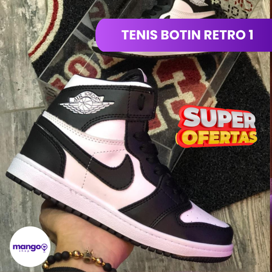 TENIS BOTIN RETRO 1 - Negro