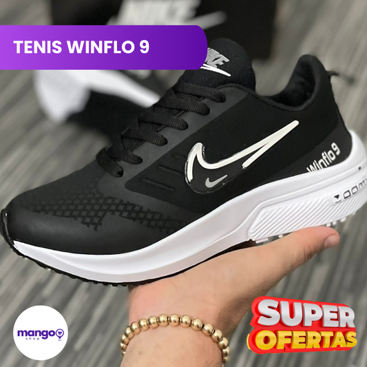 TENIS WINFLO 9 - Full Negro Caballero